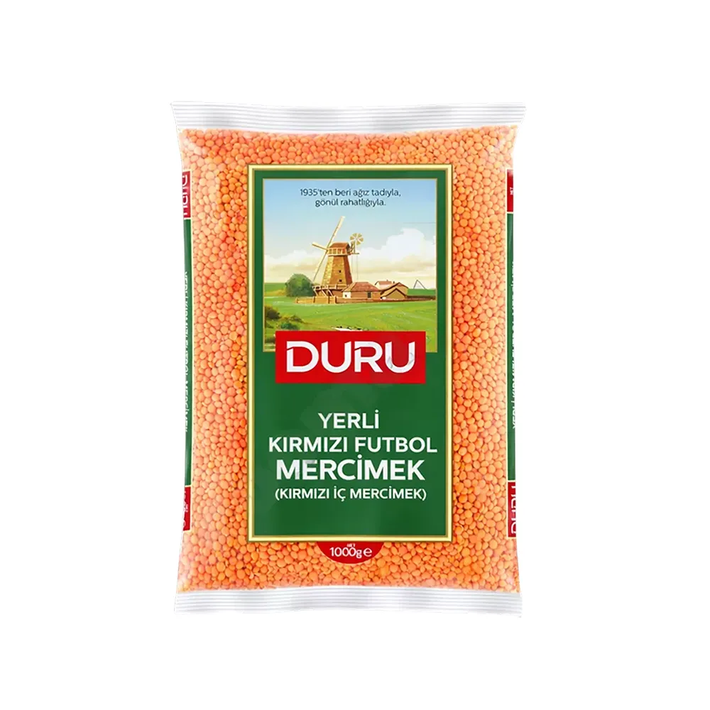 Røde Linser hele - (1 kg)