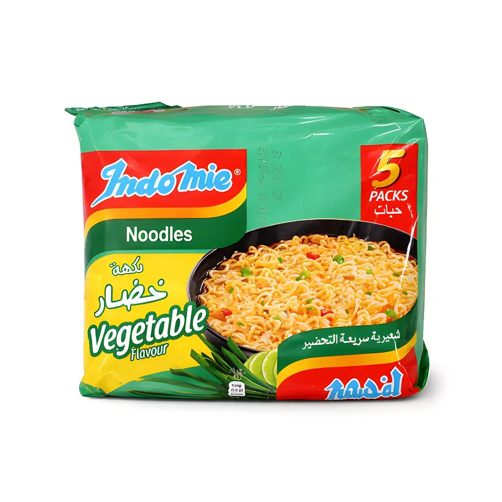 Indomie Nudler Grøntsager - (5x75 g)