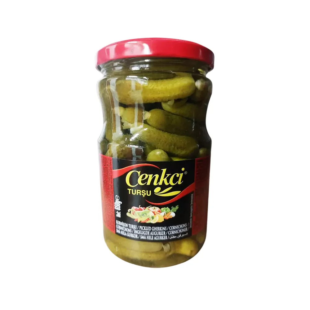 Cenkci Syltede Cornichoner – (650 g)