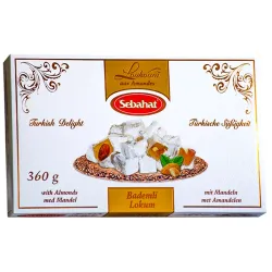 Tyrkisk Delight med Mandler – (360 g)