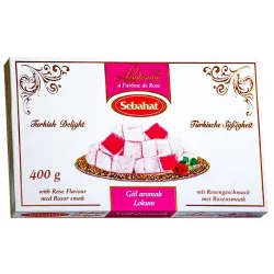 Tyrkisk Delight med Rosesmag – (400 g)