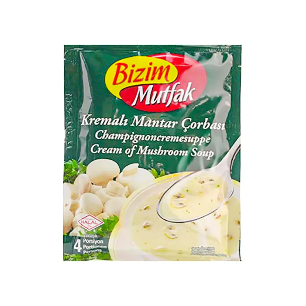 Bizim Mutfak Champignonsuppe med Fløde – (65 g)