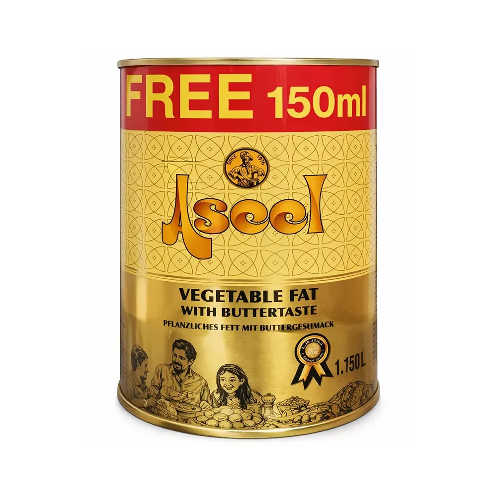 Aseel Vegetabilsk Fedt – (1 L)