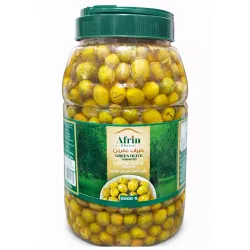 Khayrat Afrin Grønne Oliven – (3200 g / 2000 g netto)
