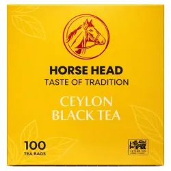 Horse Head Ceylon Sort Te (100 teposer) – (200 g)