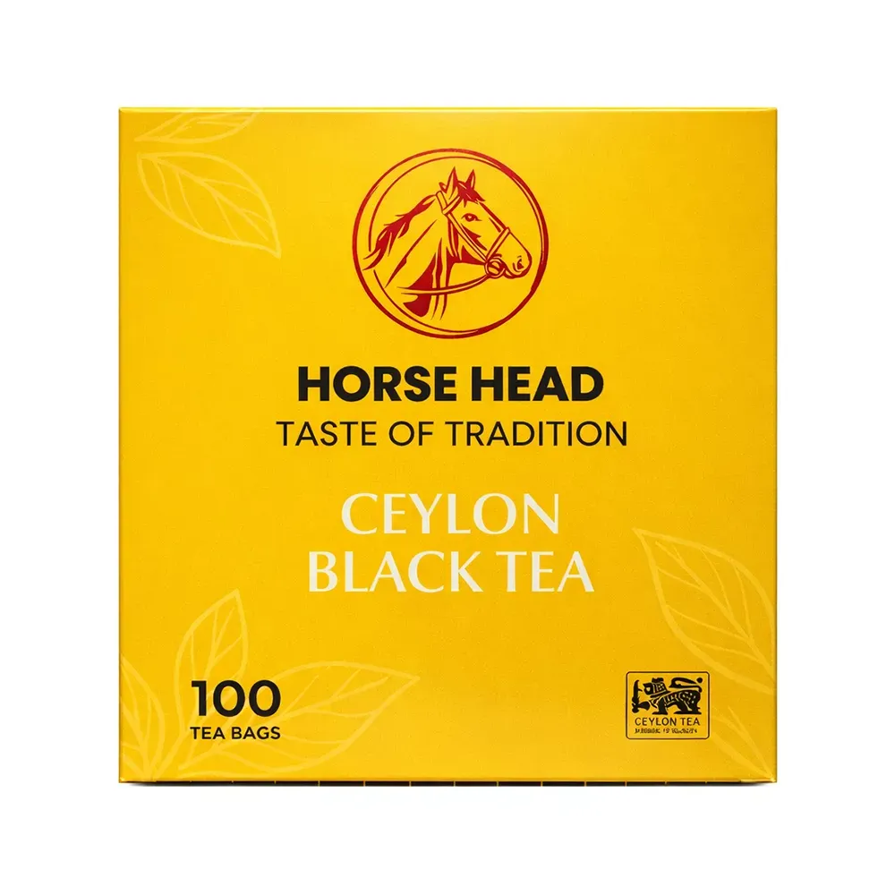 Horse Head Ceylon Black Tea (100 Tea Bags) – (200 g)