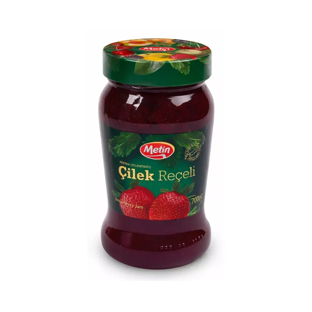 Metin Strawberry Jam – (700 g)