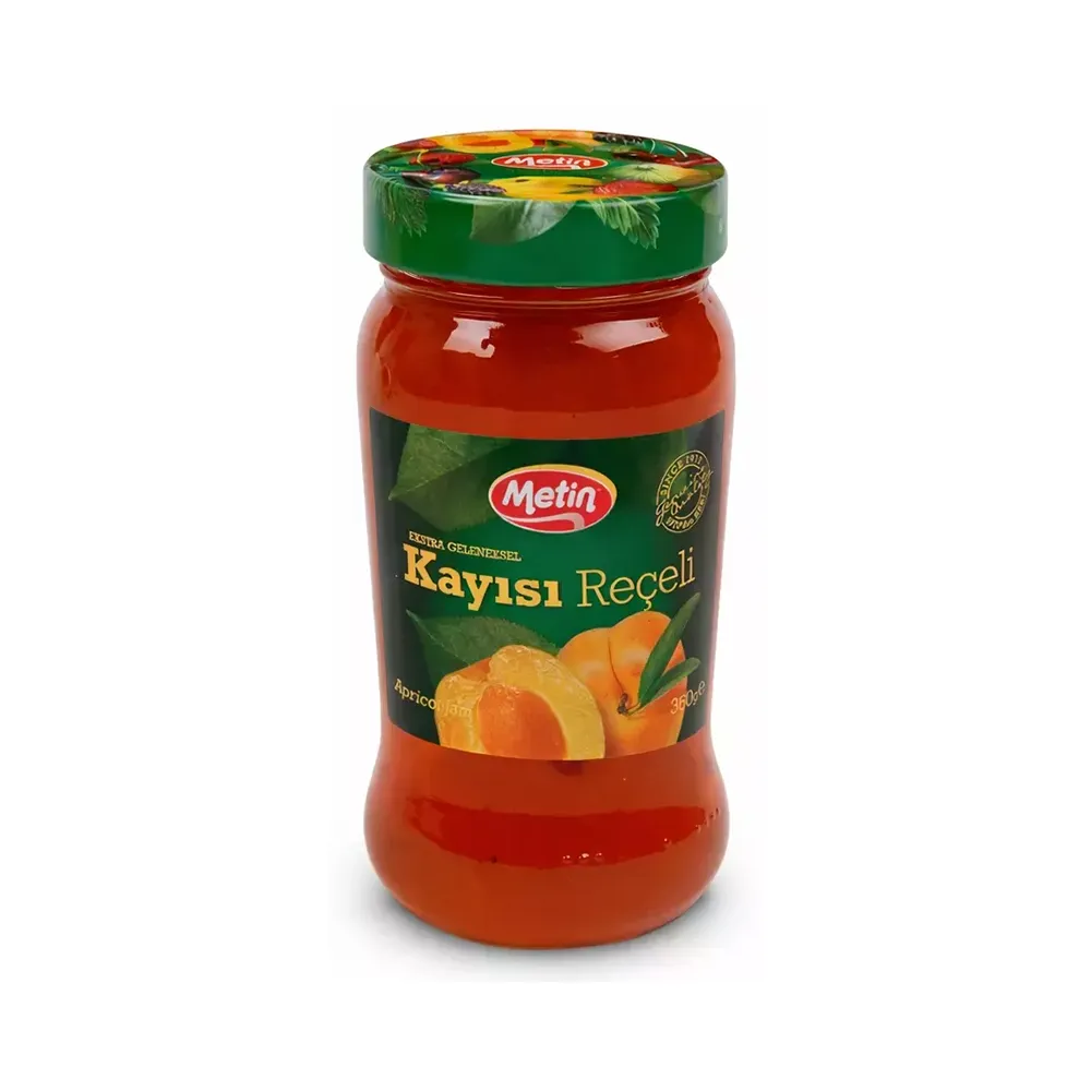 Metin Abrikosmarmelade – (360 g)