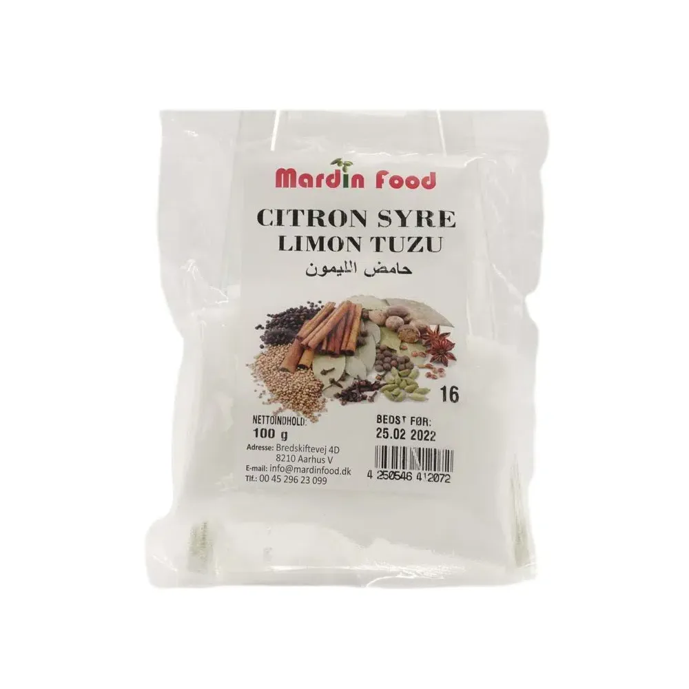 Citronsyre - (85 g)