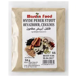 Hvid Peber (Stødt) – (50 g)