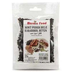 Sort Peber Hele - (50 gr)
