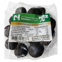 Tørret Sort Citron – (125 g)