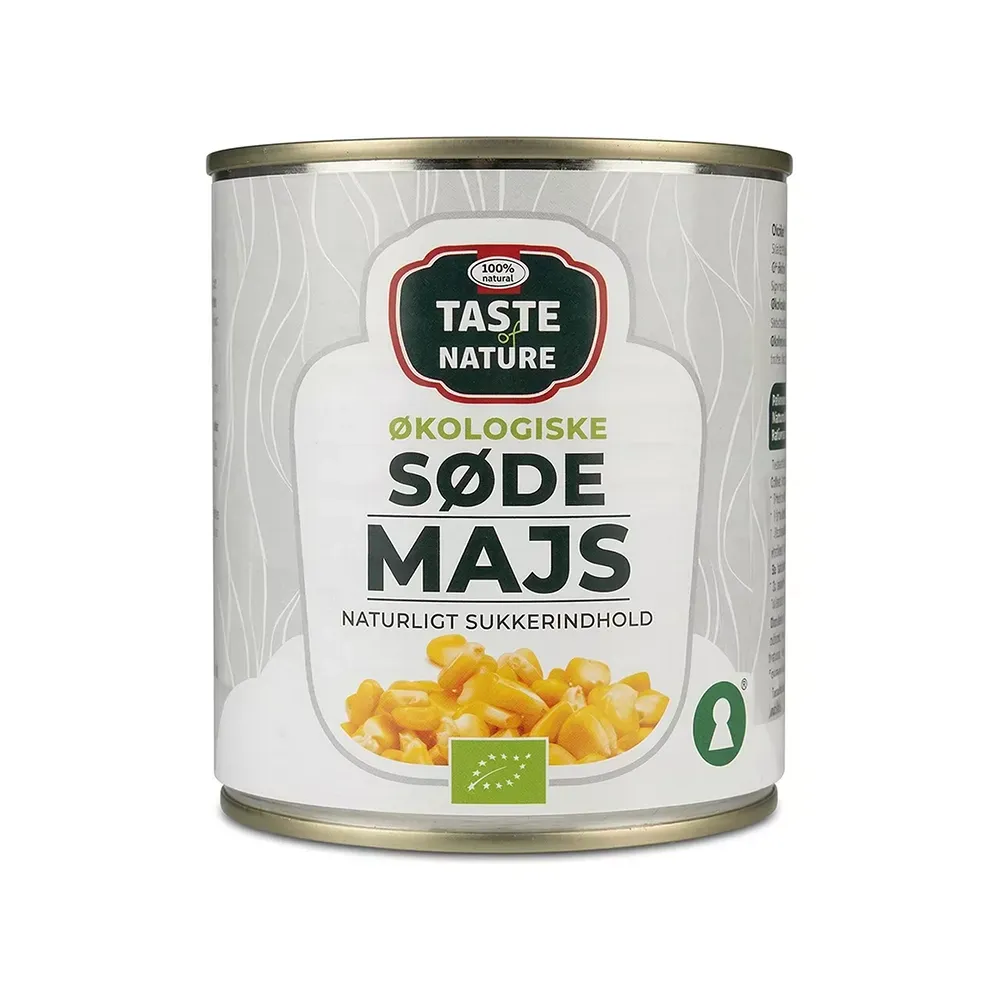 Økologiske Søde Majs – (340 g)