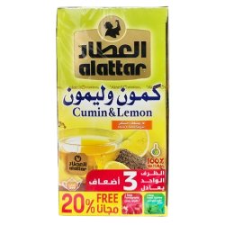 Alattar Spidskommen & citron urtete