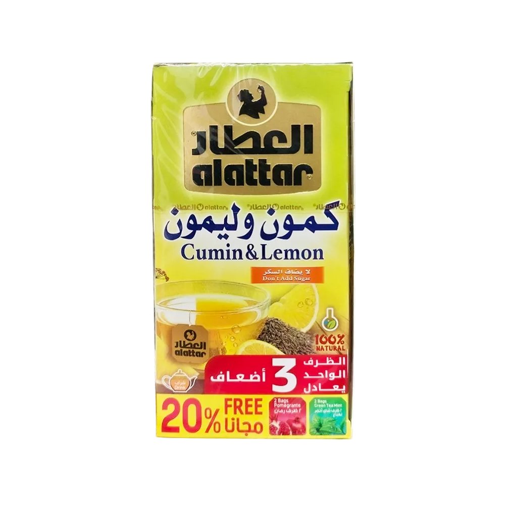 Alattar Spidskommen & citron urtete