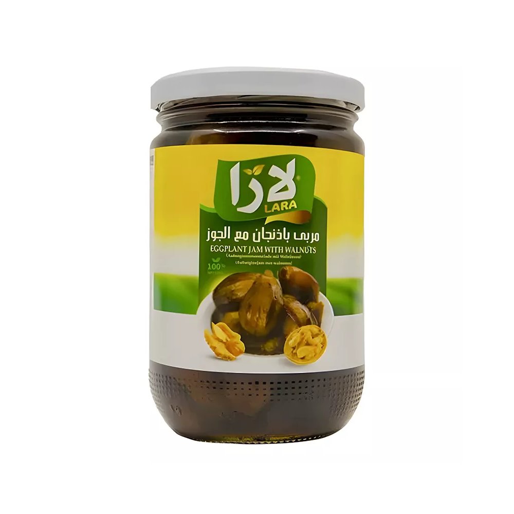 Lara Auberginemarmelade med Valnødder – (775 g)