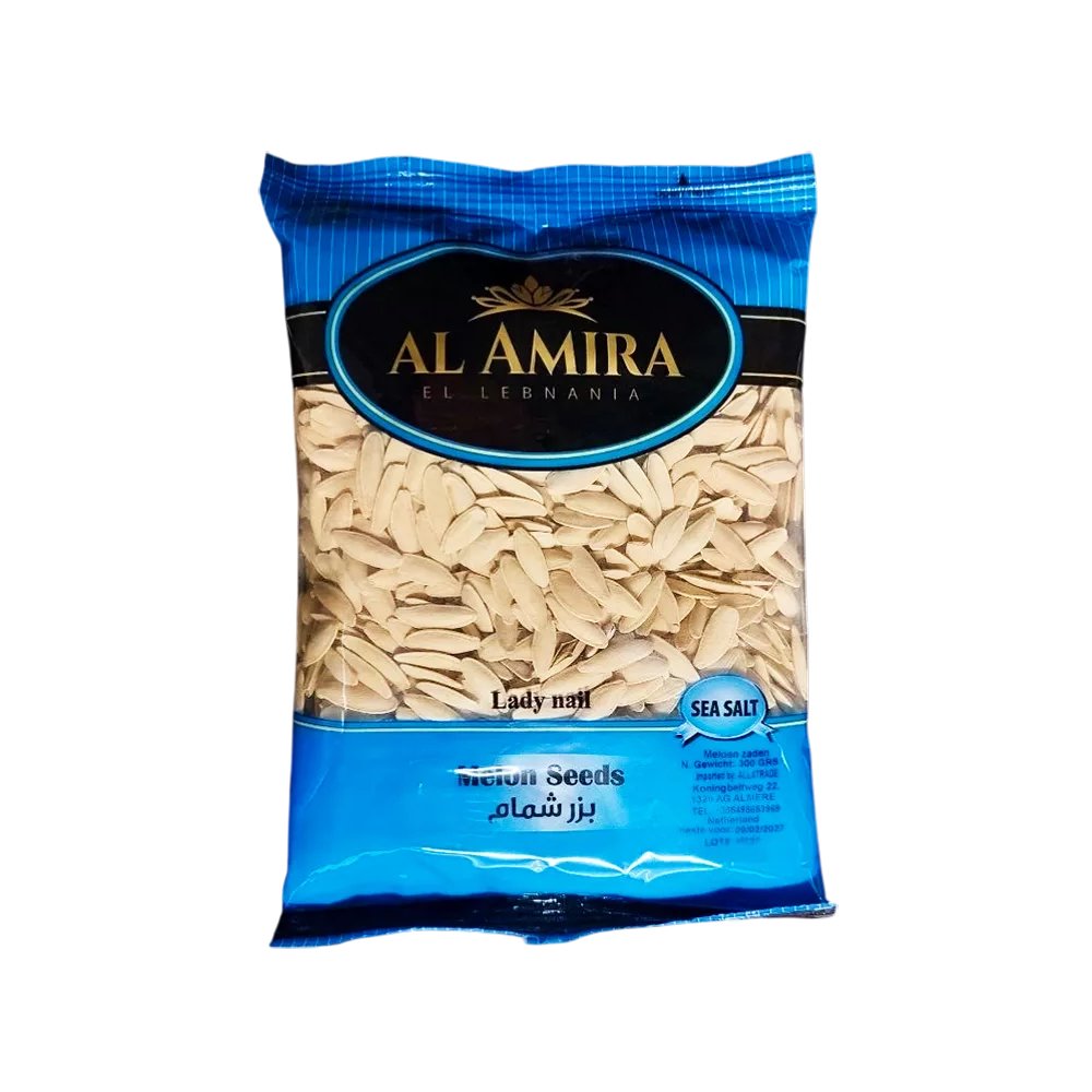 Al Amira Melonkerner (Lady Nail) med Havsalt – (300 g)