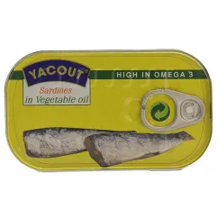 Yacout Sardiner - (125 g)